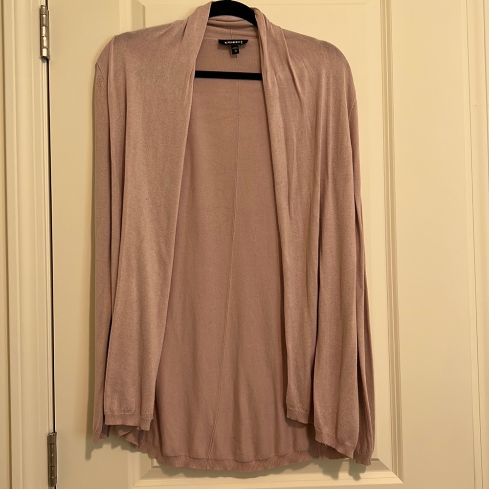 Express Blush Pink Cardigan